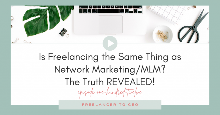 Is Freelancing the Same Thing as Network Marketing/MLM? The Truth REVEALED!