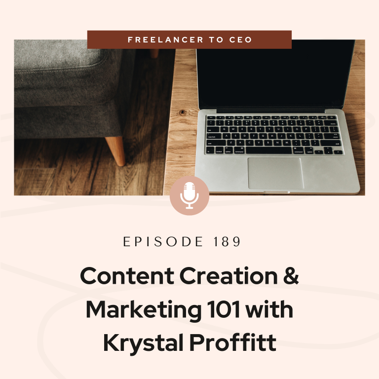 Content Creation & Marketing 101 with Krystal Proffitt