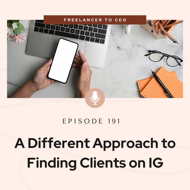 A Different Approach to Finding Clients on IG