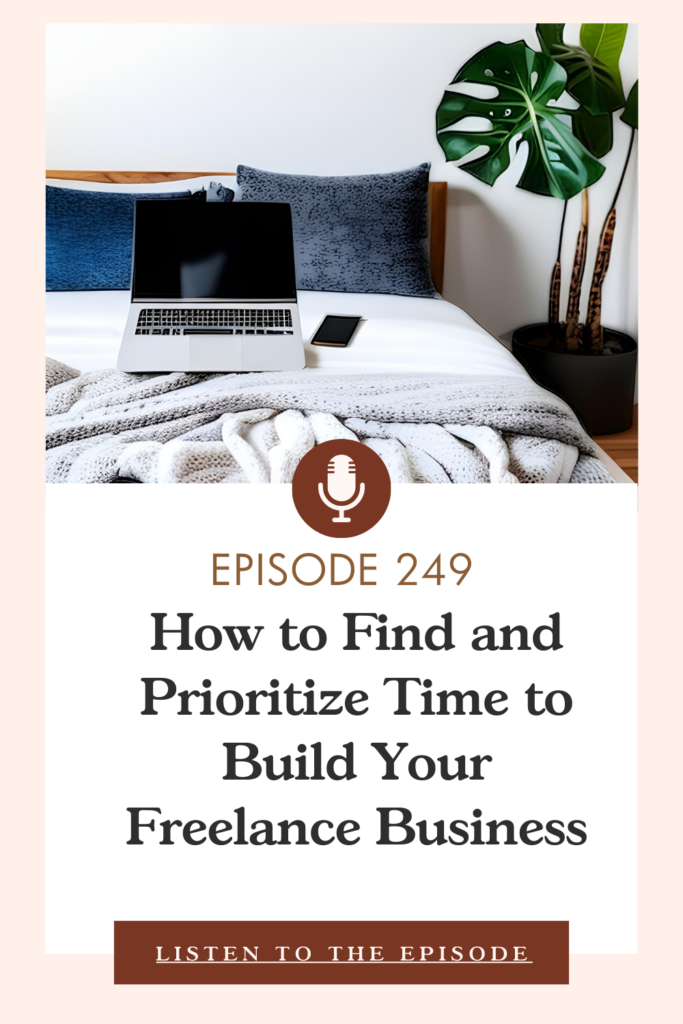 finding time for your freelance dreams